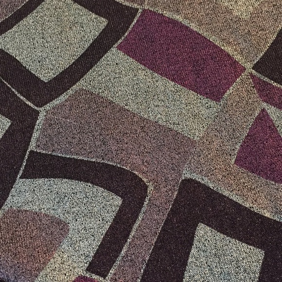 Laura Ashley metallic grey and purple top - Picture 4 of 6